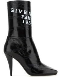Givenchy - Heeled Ankle Boots 'Square' - Lyst
