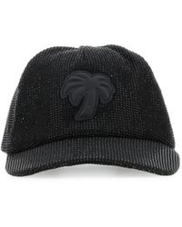Palm Angels - Big Palm Cap Black/black - Lyst