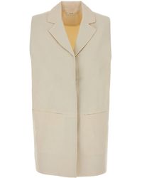 Co. - Ivory Visse Blend Vest - Lyst