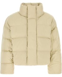 Entire studios - Sand Cotton Down Jacket - Lyst