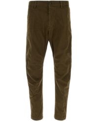 DSquared² - Pantalone Sexy Chino in cotone stretch verde oliva - Lyst