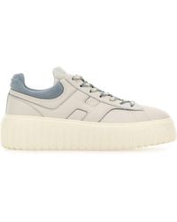 Hogan - Chalk Leather Sneakers - Lyst