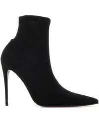 Dolce & Gabbana - Fabric Ankle Boots - Lyst