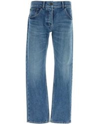 The Row - Straight Mid Rise Jeans - Lyst