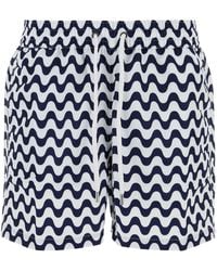 Frescobol Carioca - Printed Polyester Sport Swimming Shorts - Lyst