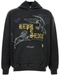 Represent - Slate Cotton Sweatshirt - Lyst