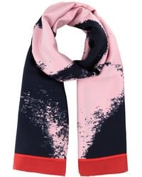 McQueen - Foulard in twill stampato - Lyst