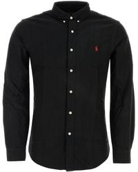 Polo Ralph Lauren - Camicia in cotone - Lyst