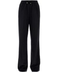 Moncler - Wool-Blend Straight-Leg Trousers - Lyst