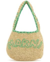 ショルダーバッグ・ポシェット MARNI Raffia small Nassa shoulder bag Marni Small raffia shoulder bag | The Fashion Square