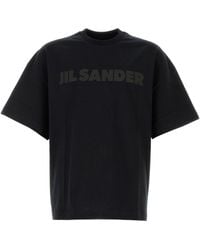 Jil Sander - Cotton T-Shirt - Lyst