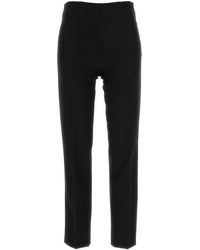 PT Torino - Black Stretch Polyester Gioia Pant - Lyst