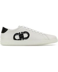 Ferragamo - Brandy 1 Sneaker Con Logo Gancino - Lyst