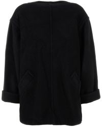 MM6 by Maison Margiela - Wool Blend Oversize Sweater - Lyst