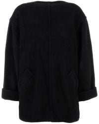 MM6 by Maison Martin Margiela - Wool Blend Oversize Sweater - Lyst