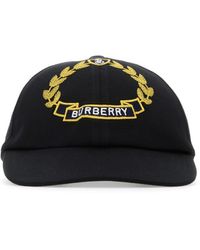 Burberry - Cotton Baseball Cap - Lyst
