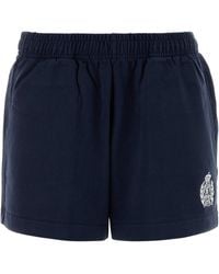 Sporty & Rich Navy Adidas Originals Edition Shorts in Black | Lyst