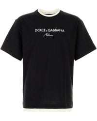 Dolce & Gabbana - Cotton T-Shirt - Lyst