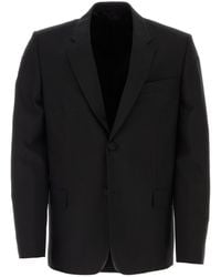 Givenchy - Stretch Wool Blend Blazer - Lyst