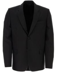 Givenchy - Stretch Wool Blend Blazer - Lyst