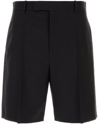 Jil Sander - Wool Bermuda Shorts - Lyst