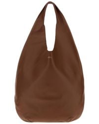 A.P.C. - Borsa a spalla Le Neige in pelle marrone - Lyst