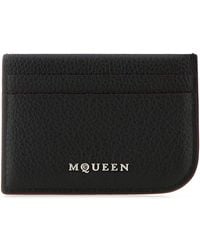 McQueen - Leather Card Holder - Lyst
