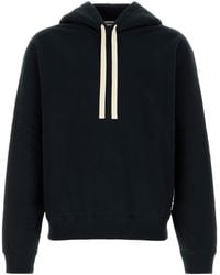 Jil Sander - Black Cotton Sweatshirt - Lyst