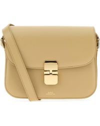 A.P.C. - Leather Small Grace Crossbody Bag - Lyst