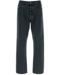 Prada - Jeans in denim blu scuro - Lyst