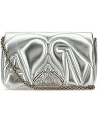 McQueen - Leather Small Seal Shoulder Bag - Lyst