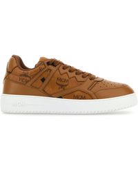 MCM - Printed Canvas Terrain Sneakers - Lyst
