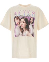 Doublet - Ivory Cotton T-shirt - Lyst