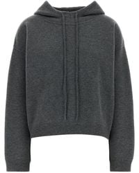 Loulou de Saison - Charcoal Cashmere Oversize Sarla Sweater - Lyst
