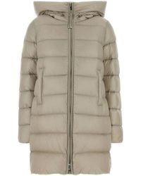 Moncler - Sand Nylon Suyenne Down Jacket - Lyst