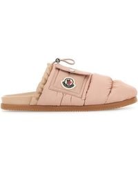 Moncler - Fabric Mon Pocket Slippers - Lyst
