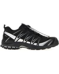 Salomon - Black Mesh And Synthetic Leather Xa Pro 3d Sneakers - Lyst