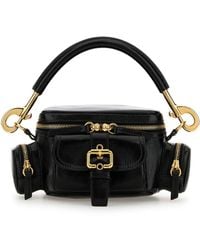Chloé - Black Leather Small Camera Bag Handbag - Lyst