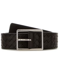 Bottega Veneta - Cintura Intrecciato Piccolo in pelle testa di moro - Lyst