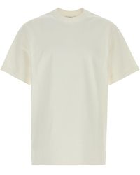 The Row - Solid Crew Neck T-Shirt - Lyst