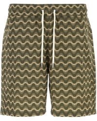 Frescobol Carioca - Printed Polyester Santos Swimming Shorts - Lyst