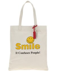 DSquared² - Chalk Canvas Shopping Bag - Lyst