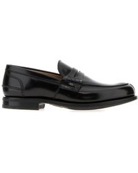 Church's - Black Leather Pembrey Loafers - Lyst