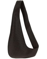 Bottega Veneta - Borsa a tracolla Sling Veneto in pelle testa di moro - Lyst