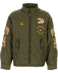 BARACUTA ENGLAND - Army Green Nylon Jacket - Lyst
