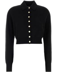 Sportmax - Cropped Button-Down Cardigan - Lyst