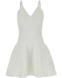 Balmain - Knit Mini Dress - Lyst