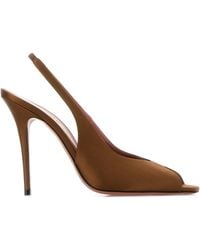 AMINA MUADDI - Satin Kristina Sandals - Lyst