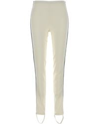 Prada - Leggings in poliestere avorio - Lyst