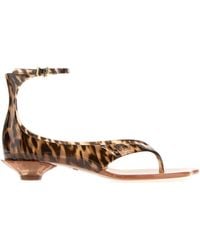 Chloé - Printed Tpu Chloé Jelly Thong Sandals - Lyst